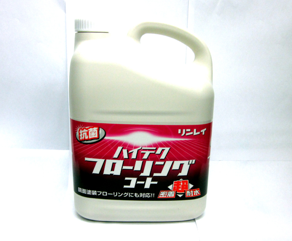 【取り寄せ商品】ハイテクフローリングコート　４リットル　艶有