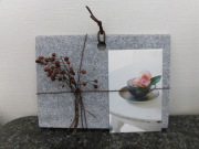 庵治石　カードフレーム　B