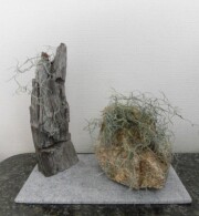 庵治石　置物　M