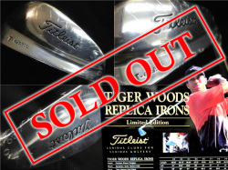 超レア　TIGER WOODS T-forged シリアルレプリカ タイガーウッズ レプリカアイアン 500セット限定