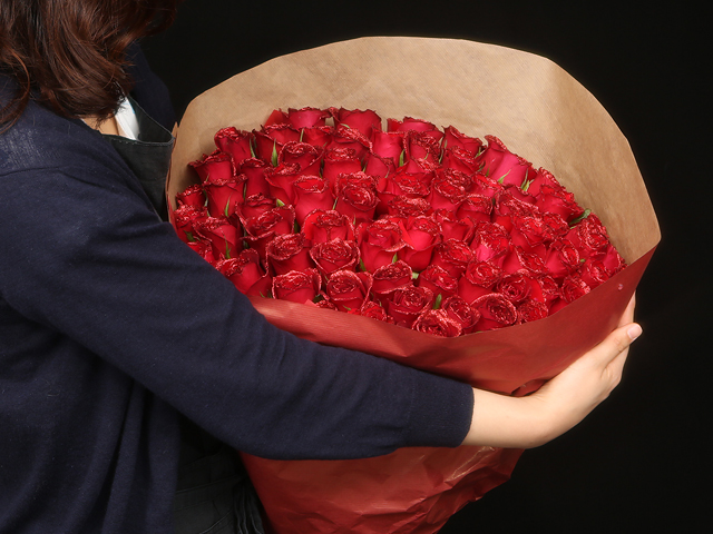 80本の花束