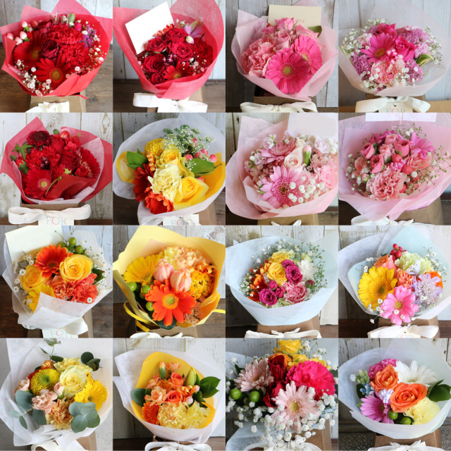 生花】BOXブーケ～ボックスが花瓶になる花束～【スタンディングブーケ
