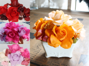 【サボン ドゥ フルール】PS花びら石鹸（M）[アレンジメント]【プロポーズ・誕生日・長寿祝いギフトにおすすめ】【送料一律1100円（※一部地域を除く）】