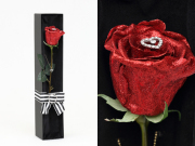 【プリザーブドフラワー】セクシーローズ～枯れない魔法の花プリザーブドフラワー｜プロポーズ・誕生日・記念日にオススメのギフト【送料一律1100円（※一部地域を除く）】