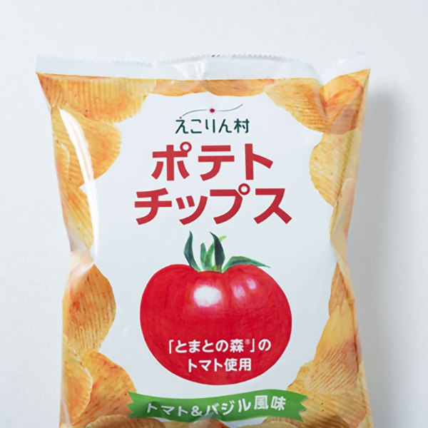えこりん村トマトポテトチップス3袋セット<とまとの森>