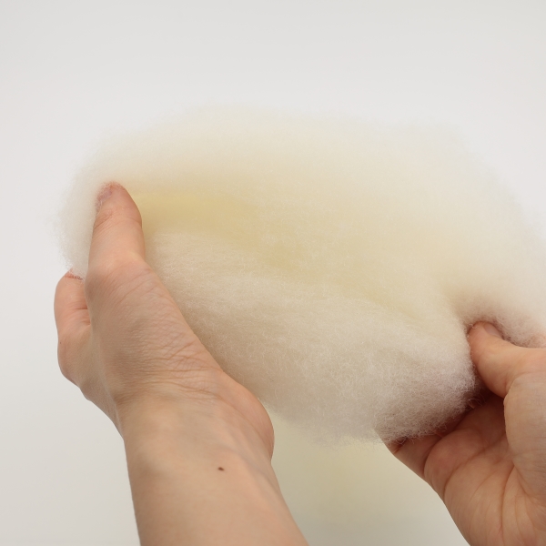 えこりんウール1kg<えこりん村羊毛素材＞