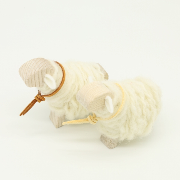 【完成品】まきまきひつじ<えこりん村羊毛クラフト＞