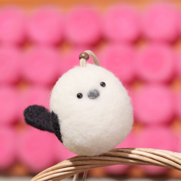 【完成品】ころりんシマちゃん<えこりん村羊毛クラフト＞