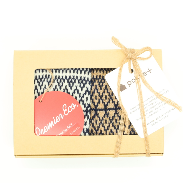 えこりん村オリジナル靴下　NORD   2足セット〈pokke+〉