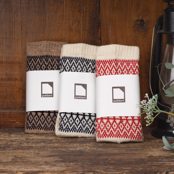 えこりん村オリジナル靴下　NORD〈pokke+〉