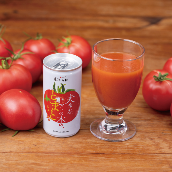 トマト　キムドンヒ　ガラス 大きなトマトの木の、とまとジュース 6本セット