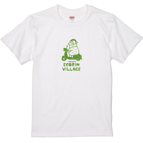 えこりん村オリジナルTシャツ バイク羊