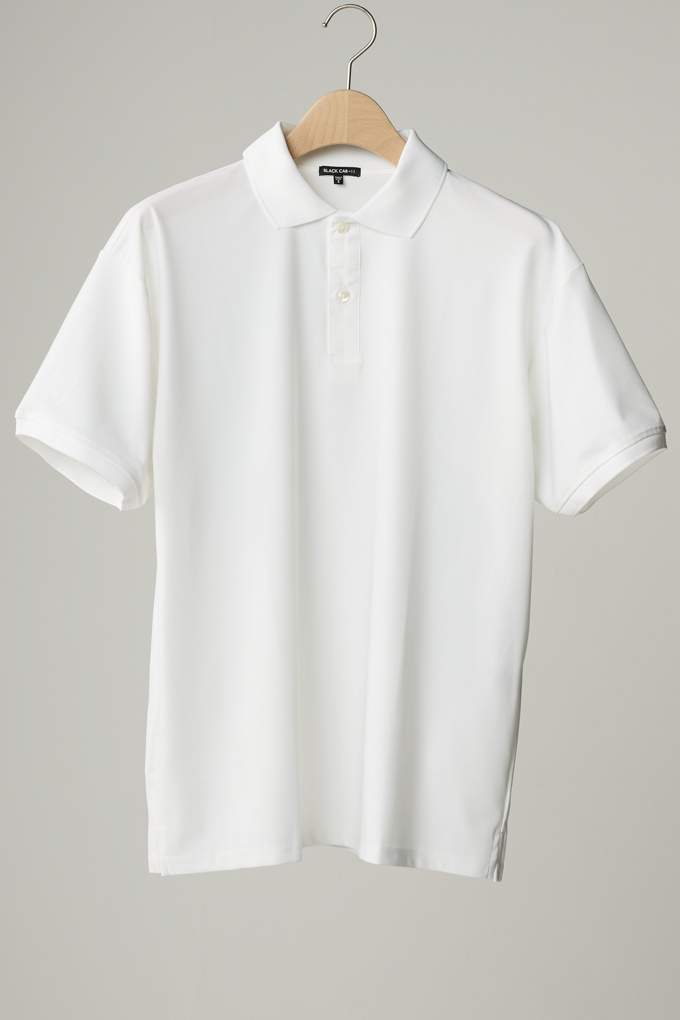 BLACKCAB-11 テックラインポロ【WHITE】