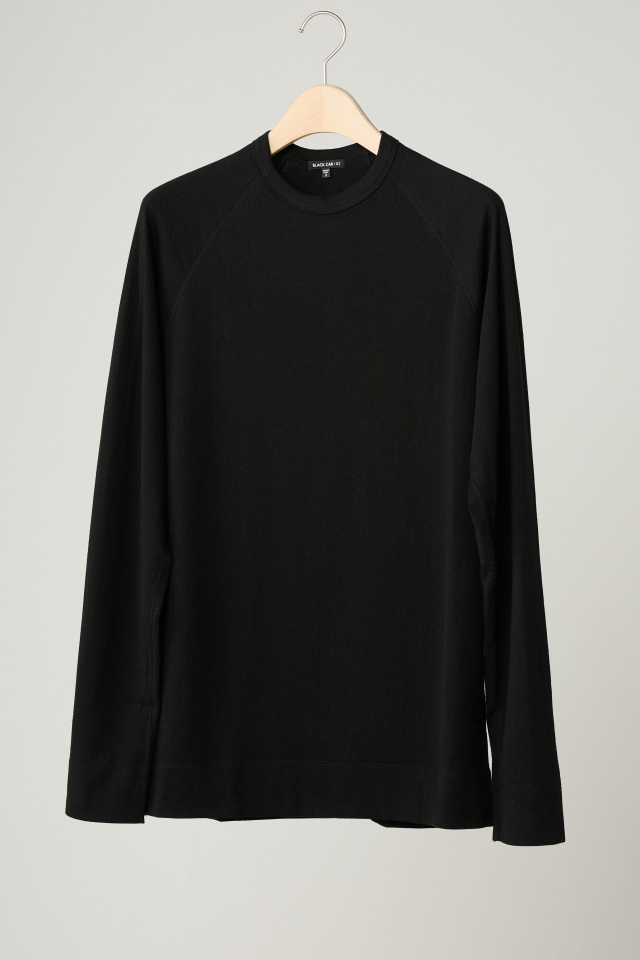BLACKCAB-02 コットンウォームロンT 【BLACK】