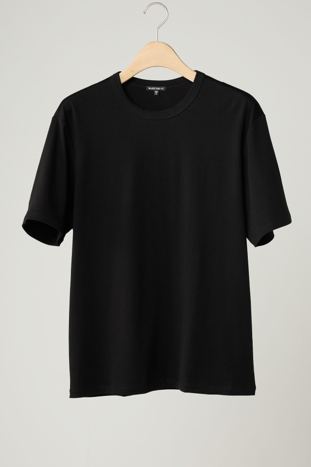BLACKCAB-10 スビンコットン リュクスTシャツ【日本製／超長綿】 一度着たら戻れない、至福の肌ざわり。【BLACK】