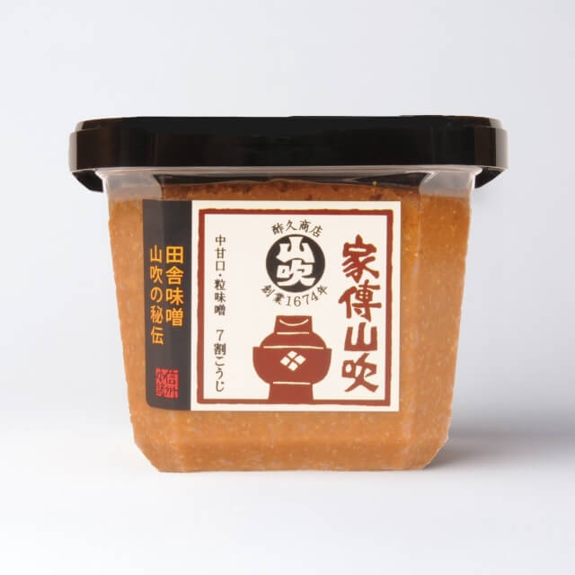 信州山吹味噌シリーズ　家傳山吹　500g（カップ）
