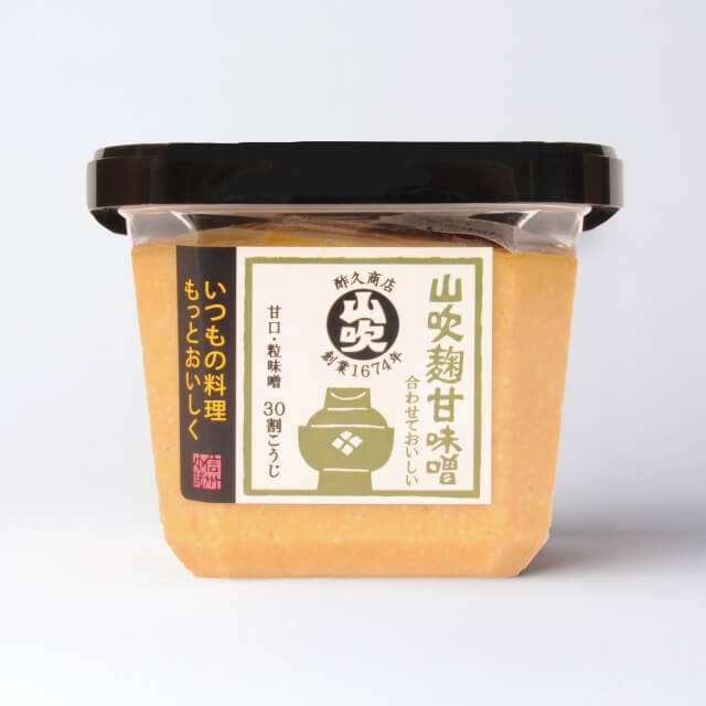 信州山吹味噌シリーズ　山吹麹甘味噌　500g（カップ）