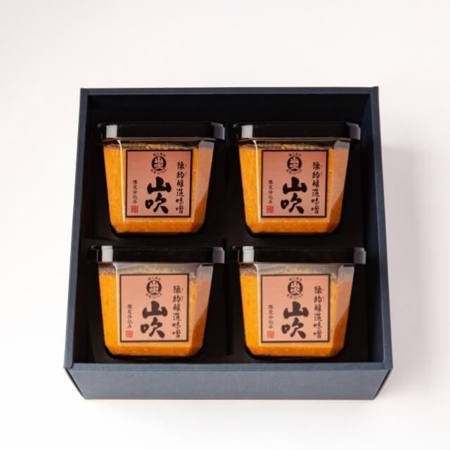 山吹 豫約醸造味噌　500g×4　YK-45　化粧箱入り