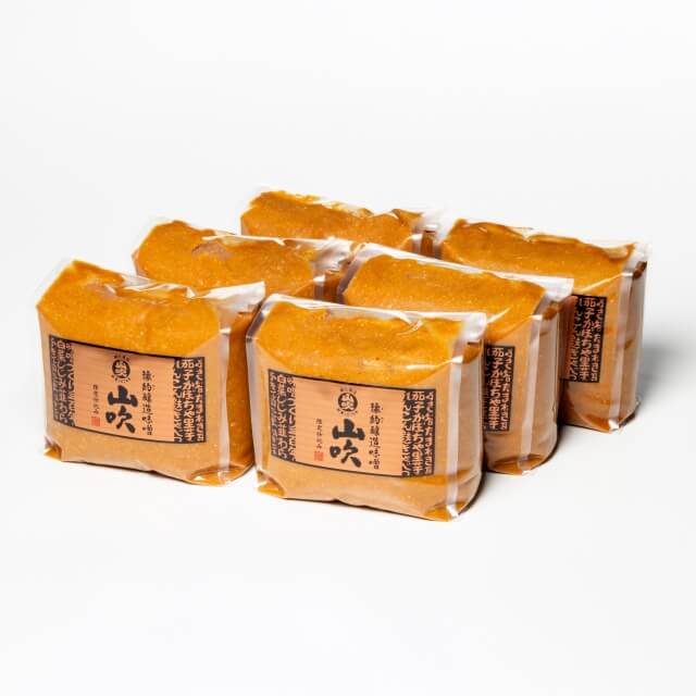 山吹 豫約醸造味噌　1kg×6　YK-90