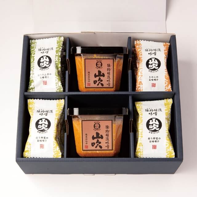 豫約醸造味噌山吹　YA-50　豫約醸造・みそ汁セット