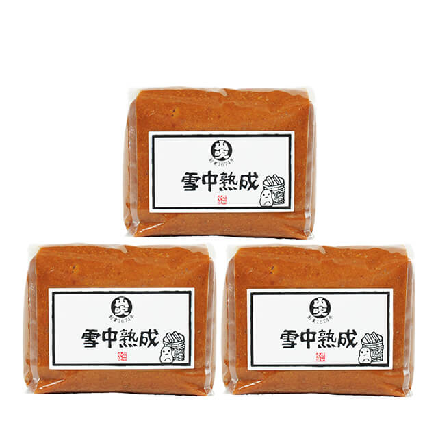 雪中熟成1kg×3