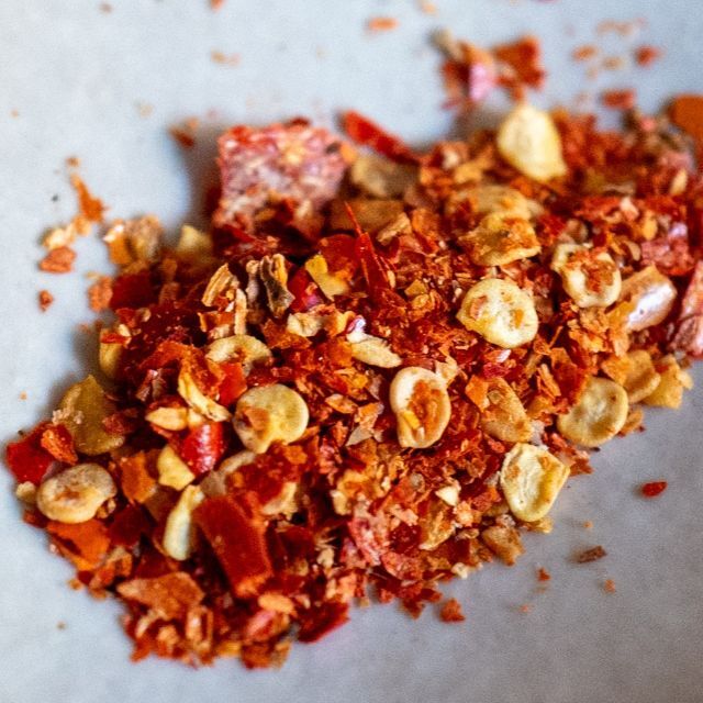 信州八ヶ岳 一味唐辛子 粗挽き 10g