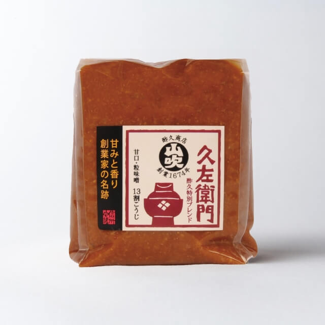 信州山吹味噌シリーズ　久左衛門　500g（リフィル）
