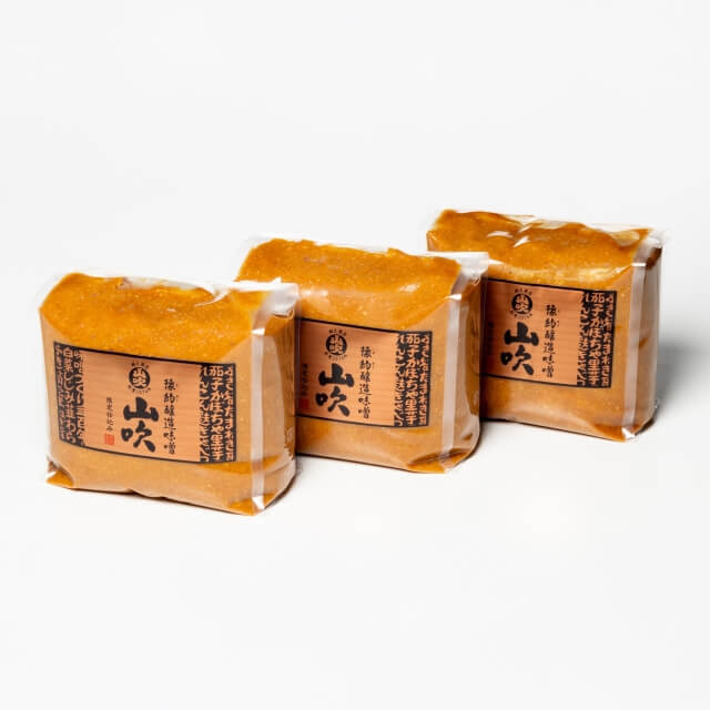 山吹 豫約醸造味噌　1kg×3　YK-50