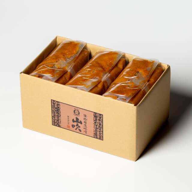 山吹 豫約醸造味噌　1kg×3　YK-50