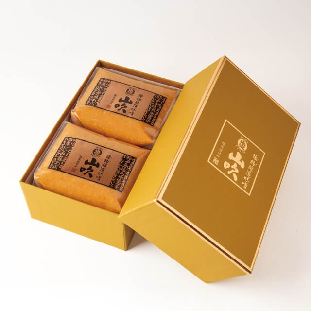 豫約醸造味噌山吹　YK-40　1kg×2　化粧箱入り