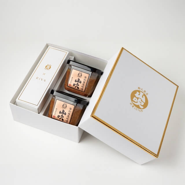 山吹 豫約醸造味噌 × RIVA 特製キャラメル　RY-60