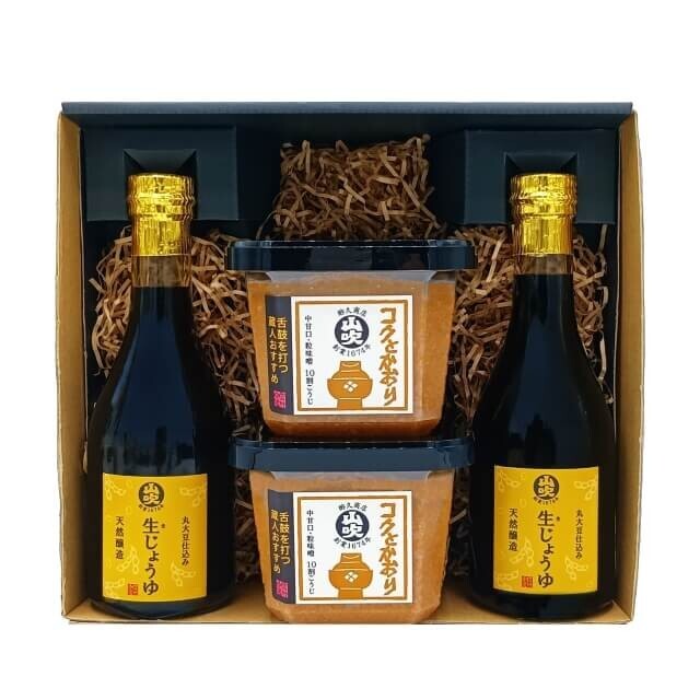 山吹味噌・醤油セット