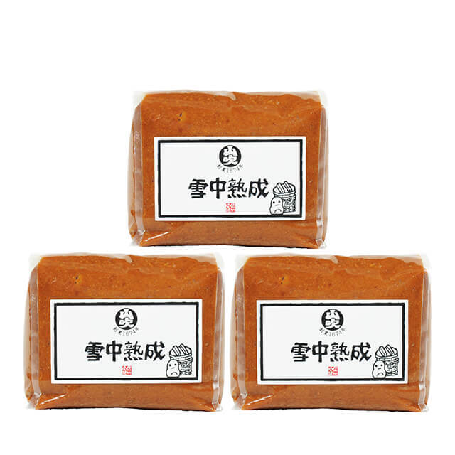 雪中熟成1kg×3