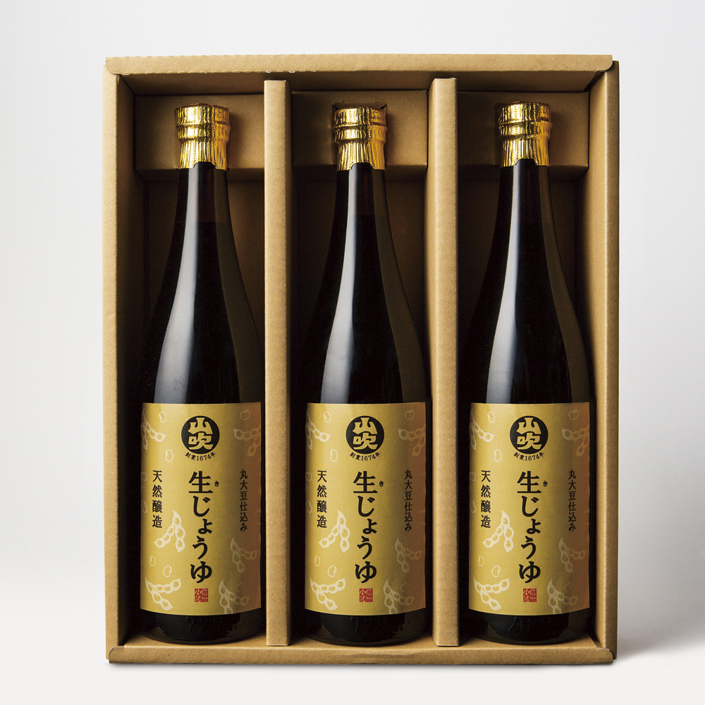生じょうゆ　720ml×３