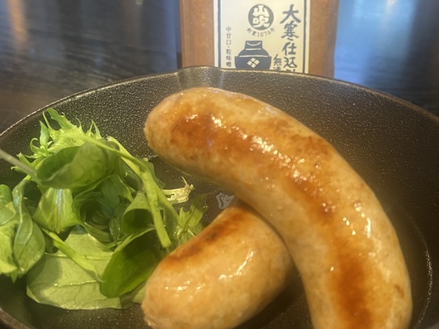 山吹の味噌入りサルシッチャ（大寒）