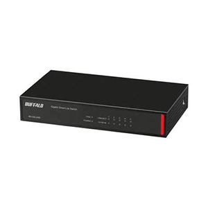 BUFFALO Gigabit SmartLite Switch　24ポート Buffalo 法人向け レイヤー2 Giga スマートLiteスイッチ 5ポート