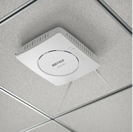 Buffalo 法人向けWi-Fi 6(11ax)対応無線LANアクセスポイント 1201+