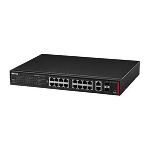 Buffalo 法人向け レイヤー2 マルチギガ(10G/5G/2.5G) PoE スマート