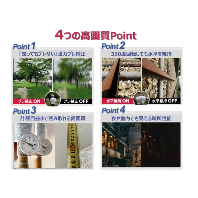 Xacti 業務用ウェアラブルカメラ（胸部装着用）[Android／iOS対応]CX