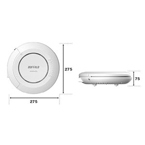 BUFFALO WAPM-2133TR Wi-Fiアクセスポイント WAPM-2133R : Wi-Fiアクセスポイント : AirStation Pro | バッファロー