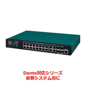 パナソニック PoE給電スイッチングハブ GA-MLD16TPoE+(