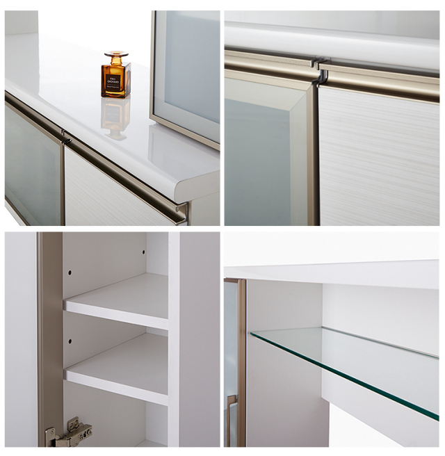 テレビ台 テレビボード ハイタイプ 完成品 白 180 高さ150 木製 壁面