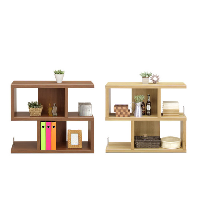 本棚 幅90 オープンラック ロータイプ 木製 ラック 飾り棚