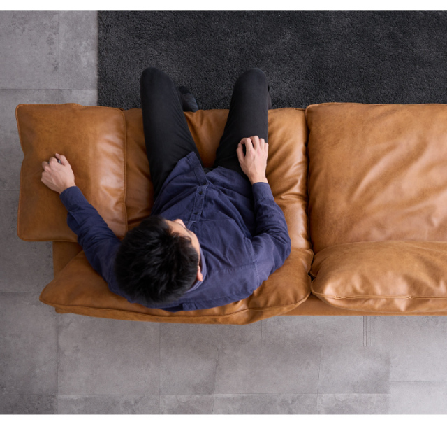 ヴィンテージ ソファー ソファ 3人掛け フェザー 柔らかい おしゃれ 三