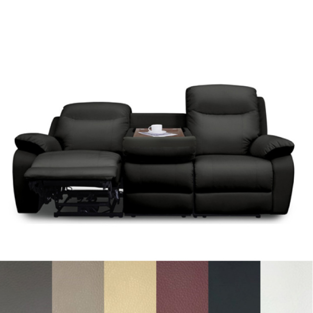 電動リクライニングソファ ソファー 3人掛け 三人掛け用 幅202 本革 牛革 革 革張り 北欧 モダン / トリプルソファ おしゃれ 人気 高級感 お洒落 送料無料 通販 アウトレット san-31953
