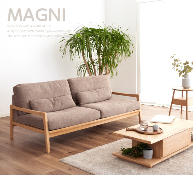 ソファ ファブリック 3人掛け ソファー 三人掛け 肘付 ファブリック  