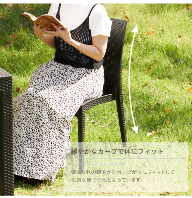 おしゃれ❗️昭和レトロ❗️ チトセ　 ガーデン　キャンプ　チェア  ベランダ　イス gardench14.jpg