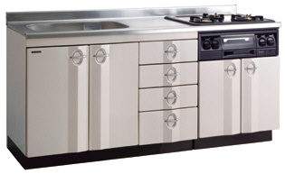 送料無料 代引不可 ｄie160タカラ システムキッチン エマーユフラット間口1600タイプ オール電化王