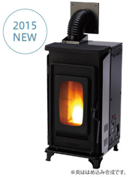 ペレットストーブ さいかい産業社製 超小型 Ff式 自然対流ストーブ Rs Mini
