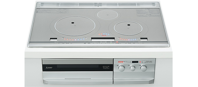 JY 新品未開封 MITSUBISHI IHクッキングヒーター ビルトイン